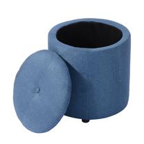 Pufas Whakamaru, mėlynas, 37 cm x 37 cm x 38 cm