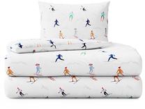 Patalynės užvalkalų komplektas Restilo Aspen, įvairių spalvų, 155 x 220 cm