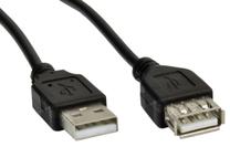 Vads Akyga USB 2.0 A male, USB 2.0 A female, 1.8 m
