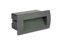 Süvistatav välisvalgusti Su-Ma Mur-Led M2031, 4W, LED, IP65, tumehall v., 14 cm x 7 cm