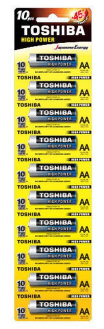 Baterijas Toshiba, AA