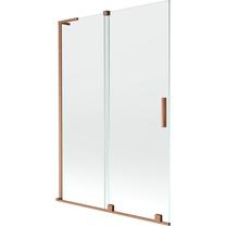Vannas siena Mexen Velar L, 120 cm x 150 cm, brushed copper krās./caurspīdīgs