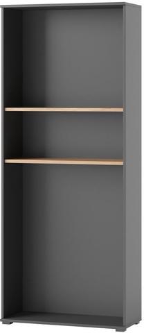 Lentyna Szynaka Meble, ąžuolo/pilka, 90 cm x 38 cm x 219 cm