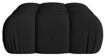 Pufas Micadoni Bellis 3D, juoda sp., 94 cm x 94 cm x 40.5 cm
