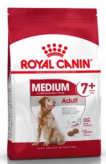 Сухой корм для собак Royal Canin Medium Adult 7+, курица, 15 кг