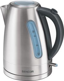 Elektriskā tējkanna Sencor SWK 1757 SS, 1.7 l, melns krās./nerūsējošā tērauda krās.