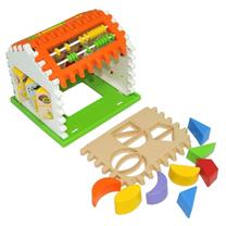 Развивающая игра Wader Educational Sorter House, 17.5 см, многоцветный