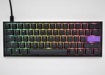Vadu spēļu tastatūra Ducky One 2 ONE 2 Mini Cherry MX Blue, DE, melna krās.