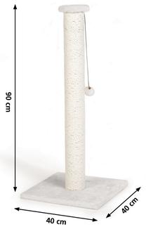 Kačių draskyklė Beeztees Serpa Cat Scratching Post, 40 cm x 40 cm x 90 cm
