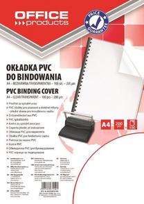 Įrišimo aplankas Q-Connect 11KF20222-90, A4, skaidri sp.