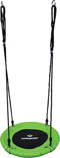 Ligzdas šūpoles Schildkrot Nest Swing, 60 cm, 150 cm, melna krās./zaļa krās.