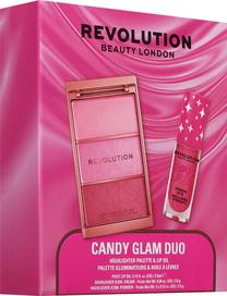 Kosmētikas komplekts sievietēm Makeup Revolution London Candy Glam Duo