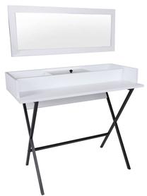 Kosmetinis staliukas Kalune Design Laos 811MDD5104, balta sp., 89 cm x 100 cm x 50 cm