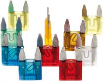 Sprieguma pārveidotājs Bottari B30113 Small Fuse Set 10pcs, daudzkrāsaina, 12 V, 10 gb.