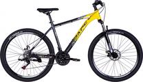 Dviratis kalnų Formula Space Phaeton DD FR, 27.5 ", 17'' rėmas, geltona sp./pilka sp.