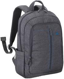 Portatīvā datora mugursoma Rivacase 7560, pelēka krās., 15.6"