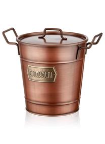 Daiktadėžė su dangčiu Foutastic GLV0505, 10 l, vario sp., 24 x 25 x 33 cm