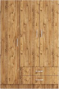 Spinta Kalune Design GRD0502, ruda sp., 46.5 cm x 120 cm x 181.8 cm