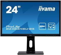 Monitors Iiyama ProLite B2483HSU-B5, TN, 75 Hz, FHD, 24"