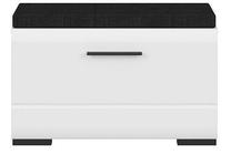 Batų dėžė Fever, balta, 80 cm x 37 cm x 50 cm