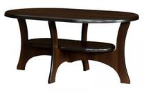 Kohvilaud Bodzio S13, pähklipuu v., 130 cm x 80 cm x 59 cm