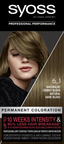 Matu krāsa Syoss Classic Permanent Coloration, natural dark blonde krās., 6-1, 115 ml