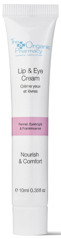 Acu krēms The Organic Pharmacy Lip & Eye Cream, 10 ml