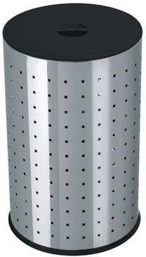 Veļas kaste Hailo, 42 l, melna krās. x 58.5 cm