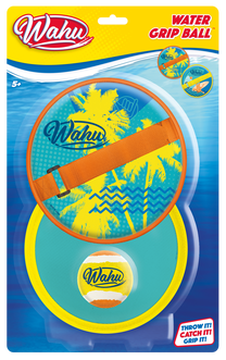 Игра для улицы, с мячом Wahu Water Grip Ball, 17.8 см x 17.8 см, (цвет/дизайн выбирается случайным образом)