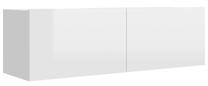 TV galds VLX 801487, balta krās., 100 cm x 30 cm x 30 cm