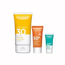 Kremas įdegio priežiūrai kūnui/veidui Clarins Routine Solare Corpo SPF30, 188 ml