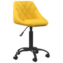 Darba krēsls VLX Office 3088853, 44 x 46 x 67.5 - 79 cm, dzeltena krās.