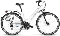 Velosipēds tūristu Kross Trans 3.0, 28 ", 21" rāmis, zila krās./balta krās.