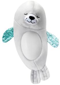 Öölamp B-kids Sounds & Lights 3in1 Seal, valge v./hall v.