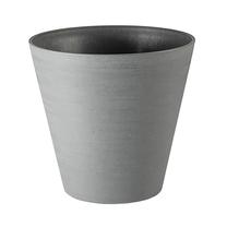 Puķu pods Teraplast, plastmasa, Ø 20 cm, pelēka krās.
