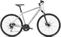 Velosipēds hibrīds Romet Orkan 3 M, 28 ", 18" rāmis, sudraba krās./melna krās.