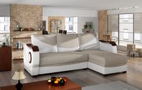 Kampinė sofa Puerto Dora 21, Soft 17, šviesiai ruda sp., 140 x 235 cm x 90 cm