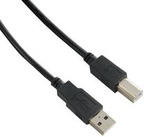 Adapteris 4World USB 2.0 A male, USB 2.0 B male, 5 m, juoda sp.