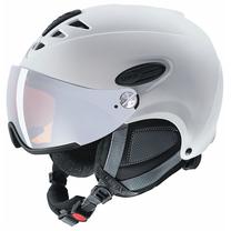 Slēpošanas ķivere Uvex 300 visor, balta krās./melna krās./pelēka krās., 57-59 cm