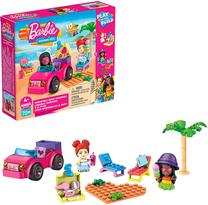 Konstruktorius Mattel Mega Bloks Barbie Convertible Beach Adventure GWR79, 70 vnt.