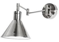 Valgusti seinale Candellux Copenhagen 21-41753, E14, 1 x 40 W, hõbe v. / hõbe v.