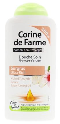 Kūno prausimosi pienelis Corine de Farme Sweet Almond Oil, 300 ml