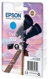 Rašalinio spausdintuvo kasetė Epson Singlepack 502, žalsvai mėlyna (cyan) sp., 3.3 ml
