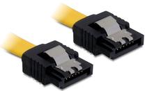 Laidas Delock SATA/SATA SATA 7-pin male, SATA 7-pin male, 0.5 m, geltona sp.