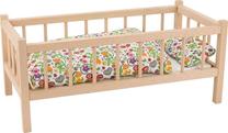 Мебель Goki Doll Bed VGRA107, коричневый цв.