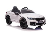 Vaikiškas elektromobilis Lean Toys BMW M5 LT9574, balta sp.