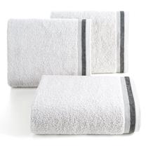 Vonios rankšluostis Niko, baltas/pilkas, 50 cm x 30 cm