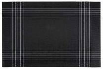 Stalo padėkliukas Kara, 45 cm x 30 cm, Juoda