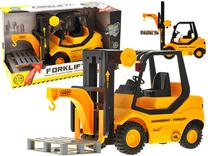 Žaislinis traktorius Engineering Forklift, geltona sp.