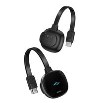 Adapteris Baseus CATPQ-A01 10689626 HDMI 2.0, USB Type C, 0.10 m, juoda sp.